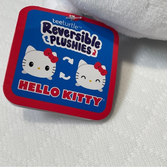 Tee Turtle Reversible Hello Kitty Tuxedo Sam Plushies Lot of 2 - Picture 7 of 10